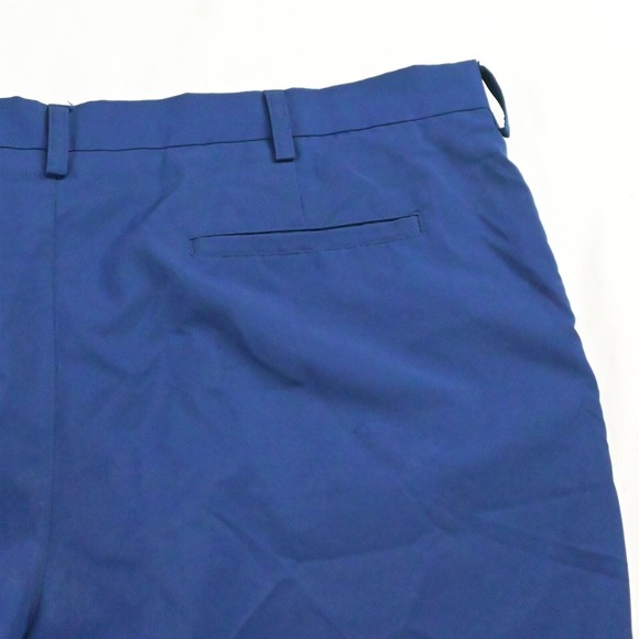 PGA Tour 40 x 10" Navy Blue Tech‎ Performance Golf Chino Shorts - Picture 4 of 5